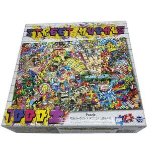 TCG Toys Street Murals 1000-Piece Puzzle Musical Graffiti Art Multicolored